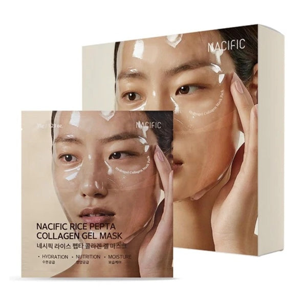 

NACIFIC Rice Pepta Collagen Gel Mask - 1pack (4pcs)