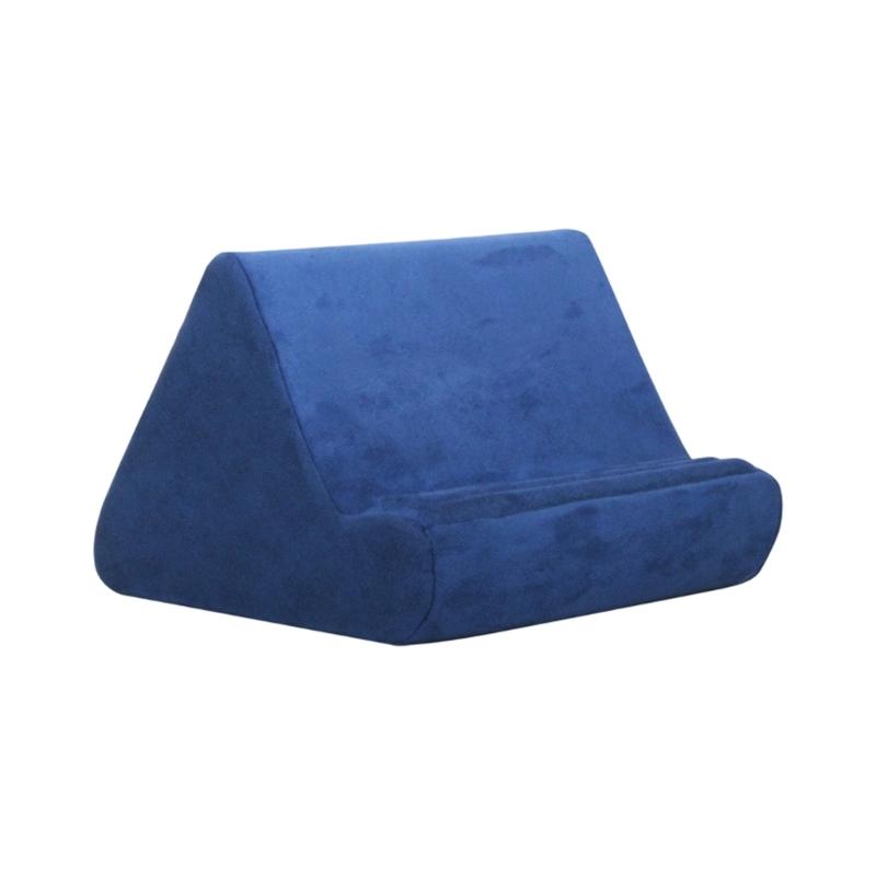 Ergonomic Memory Foam Tablet Pillow Stand Holder for Secure Device Support in Bed Sofa Use