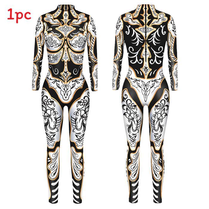 Cosplay Jumpsuit With 80 Cotton Blend Fabric For Adults And Kids Halloween Costume