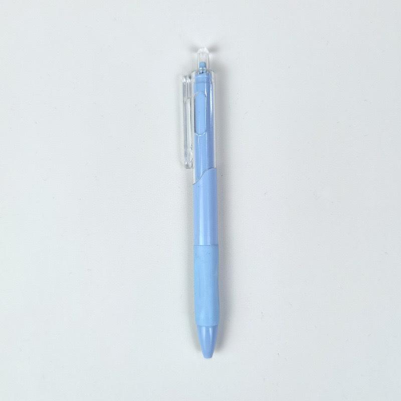 Press-Type Quick-Dry 0.5mm White Pen - Ideal for Students & Exams, Black Ink, Neutral ST Head, Perfect for Signing & Practice