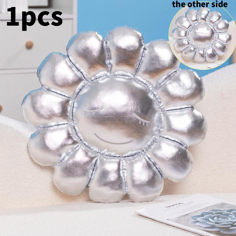 

Takashi Ohana Murakami Hatake Shiny Sunflowers Seat Cushion For Chair Decoration