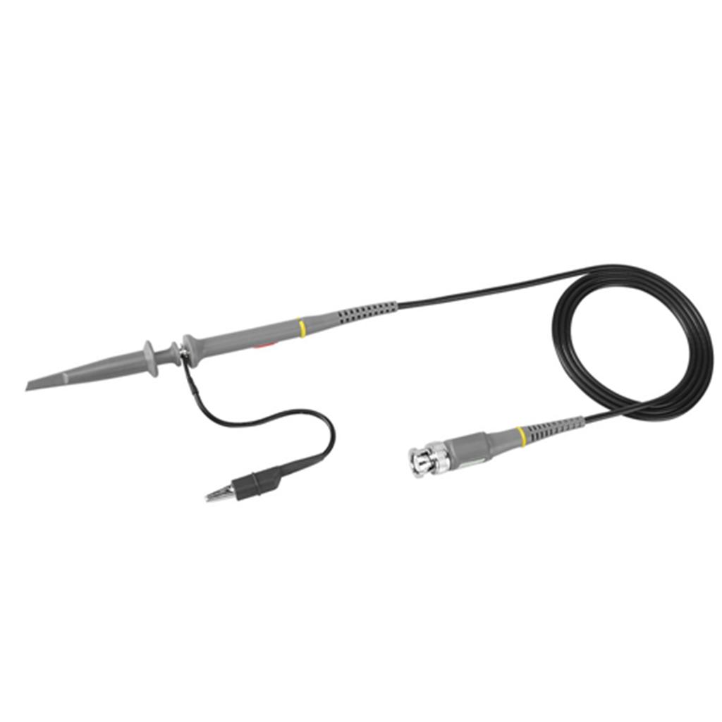 2pcs Precision BNC Oscilloscope Probe Kit 100Mhz Scope Clip 1X   10X Switchable Test Cable