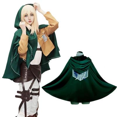 [Ausgezeichnete Qualität] Aufklärungsregiment Umhang Cosplay Kostüm für Attack on Titan, Aufklärungsregiment, Erwachsene, Kostüm für Kulturfeste, Veranstaltungen und Junggesellenabschiede