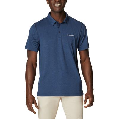 Tech Trail Polo Shirt, Mens Navy T-shirts