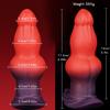 Silicone Vibrating Alien Dog Dildo Simulation Animal Dildo For Male And Female Masturbation Anal Expansion SM Sex Toy