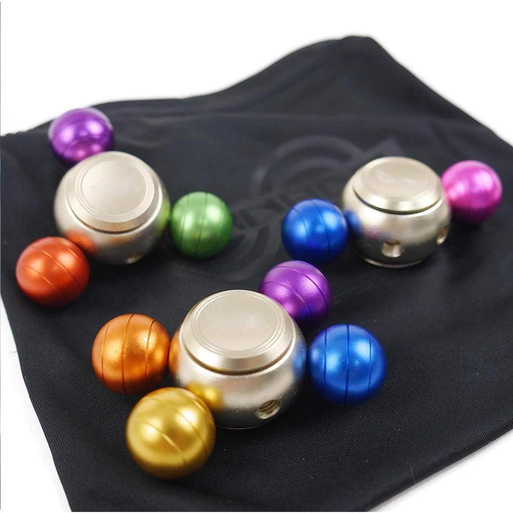 Cooles magisches Zappelball-Spinner-Spielzeug aus Metall, Stress-Hand-Finger-Spinner, Zappeln, Anti-Angst-Fokus, Edelstahl-Spielzeug, Fingerspitzen-Gyro, Stressabbau