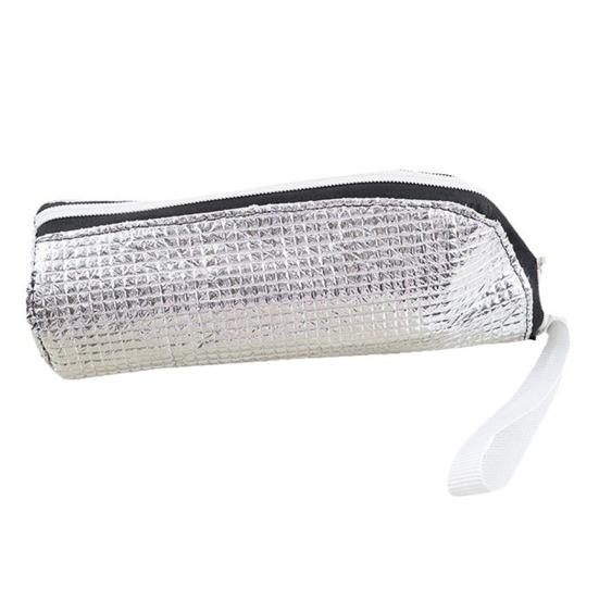Baby Bottle Insulated Bag Aluminum Foil Thermal Carrier with Handle 3-Layer Thickened Bottle Pouch for Hot Cold Storage