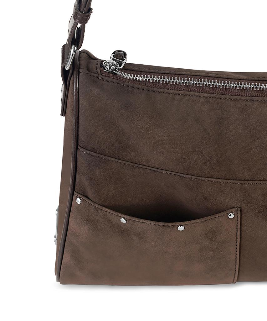 Fennec Bash Bag - Suede Brown