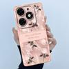 For itel S23 Plus Phone Case S681LN Cover Fashion Simplicity Oil Painting Floral Soft Liquid Silicone Shell For itel S23+ Fundas