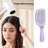 Hollow Volumizing Hair Comb With Foldable Auto Cleaning For Smoothing And Highly Crown Desiging