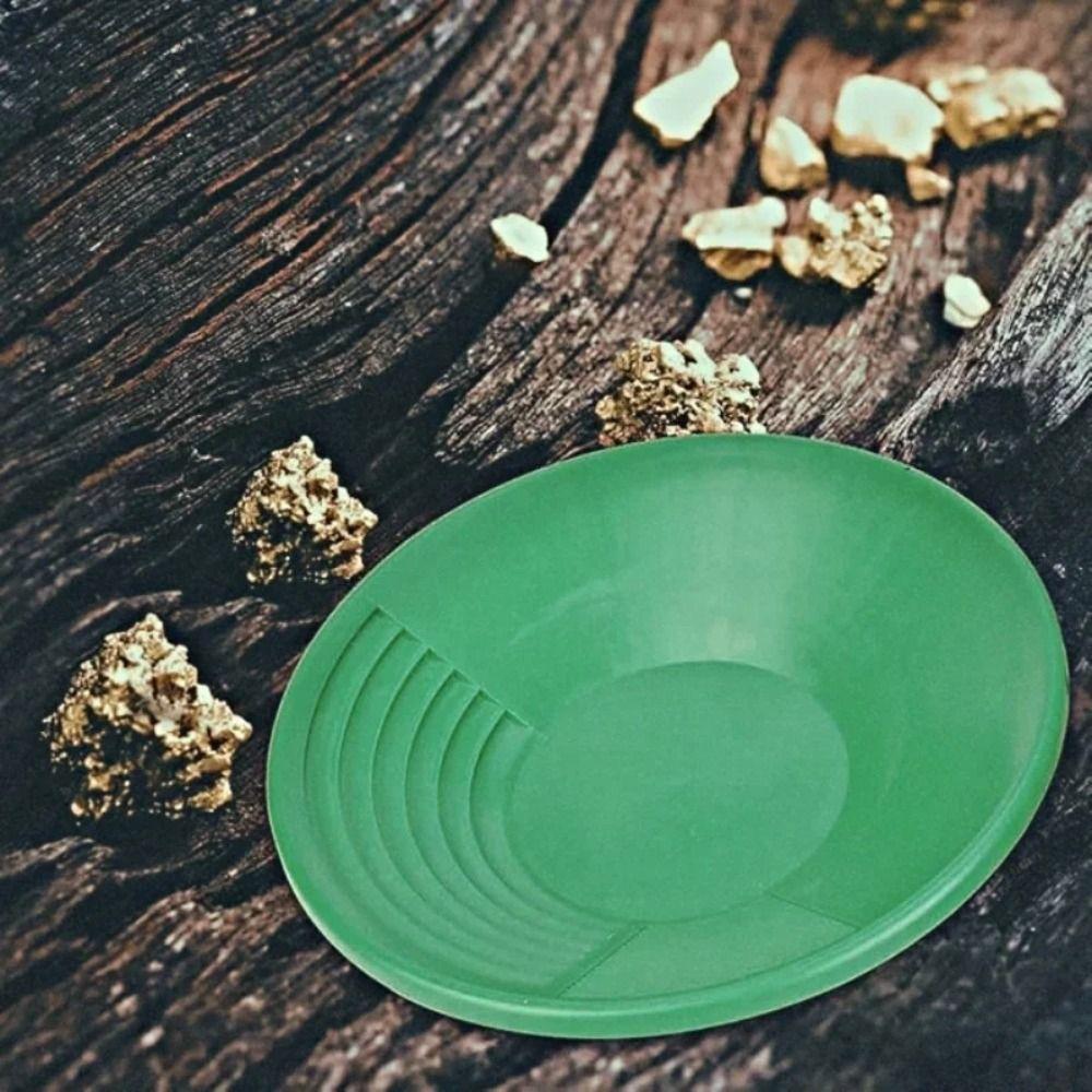 Bowl Gold Pan Dredging Gold Panning Equipment Wear Resistant Gold Sieve Basin  River