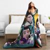 ZOEY HUNTRX - HUNTRIX K-Kpop D-Demon H-Hunters Flannel Throw Blankets  Blanket for Home Outdoor Warm Bed Rug,