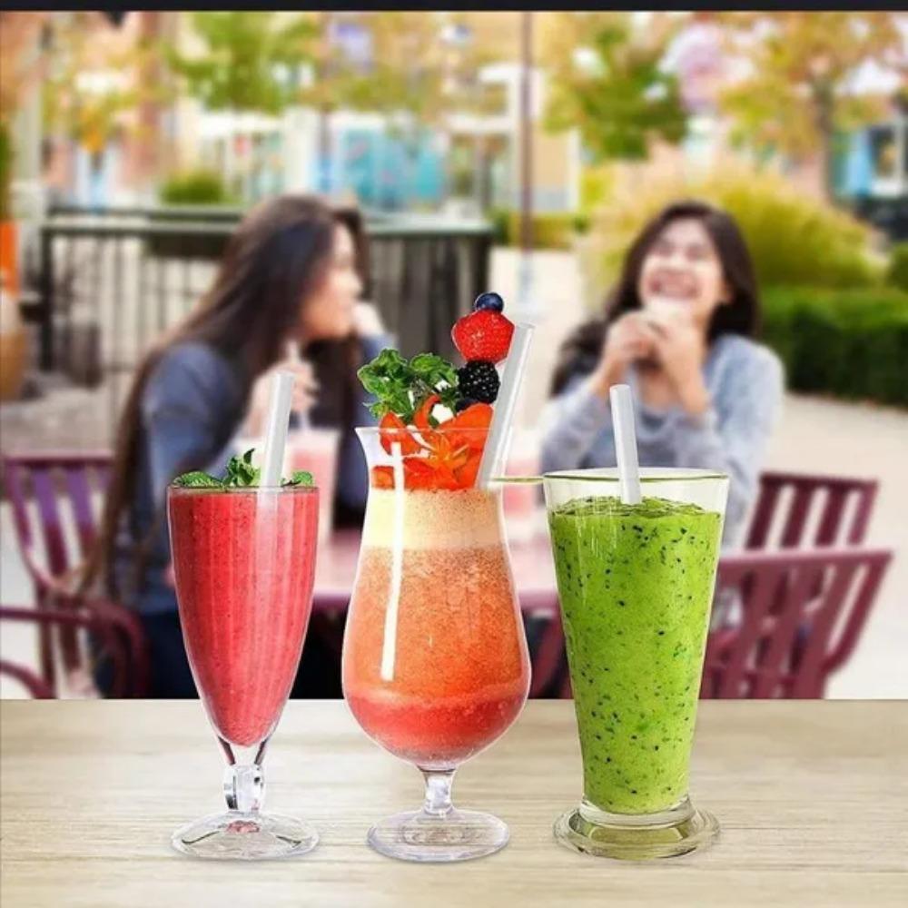 1PACK/100PCS Color Plastic Disposable Large Straw Pearl Bubble Milk Tea Smoothie Drink Party Supplies Bar Accessories