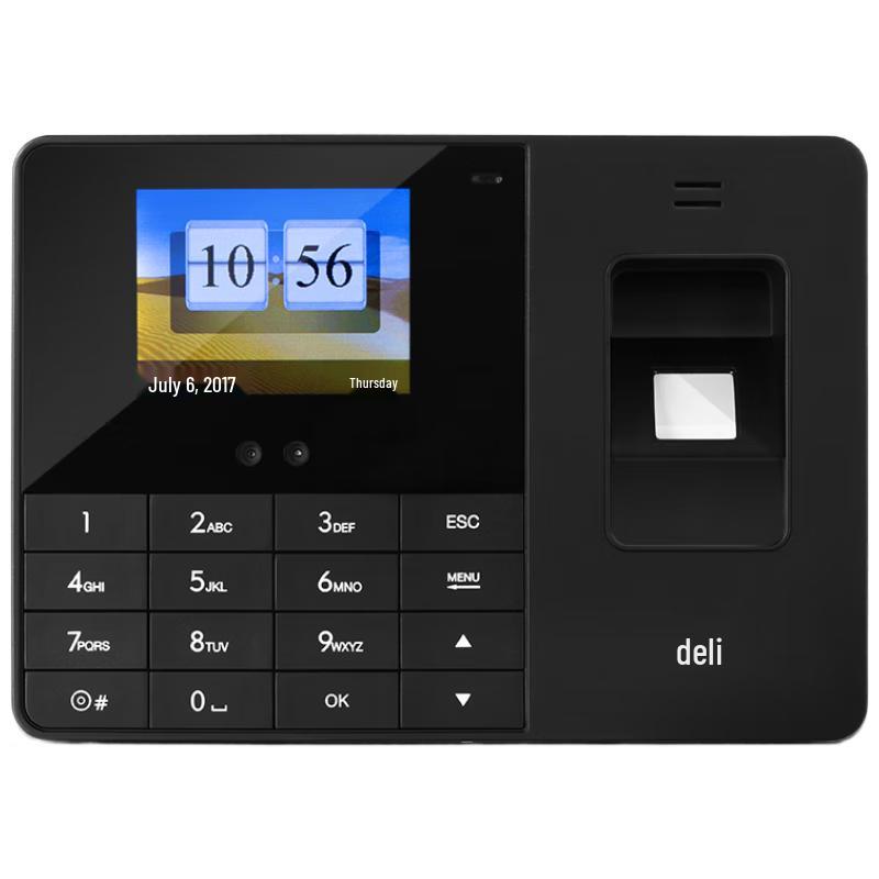 Deli DL-D5F Facial & Fingerprint Time Clock