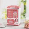 Cartoon Fingerprint Piggy Bank Password Lock Coin Deposit Box Mini ATM Machine Cash Safe  Student