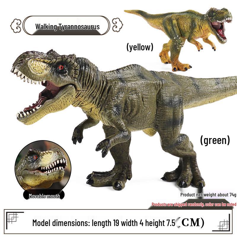Jurassic Simulation Dinosaur Toys: Spinosaurus, Tyrannosaurus Rex, Mosasaurus