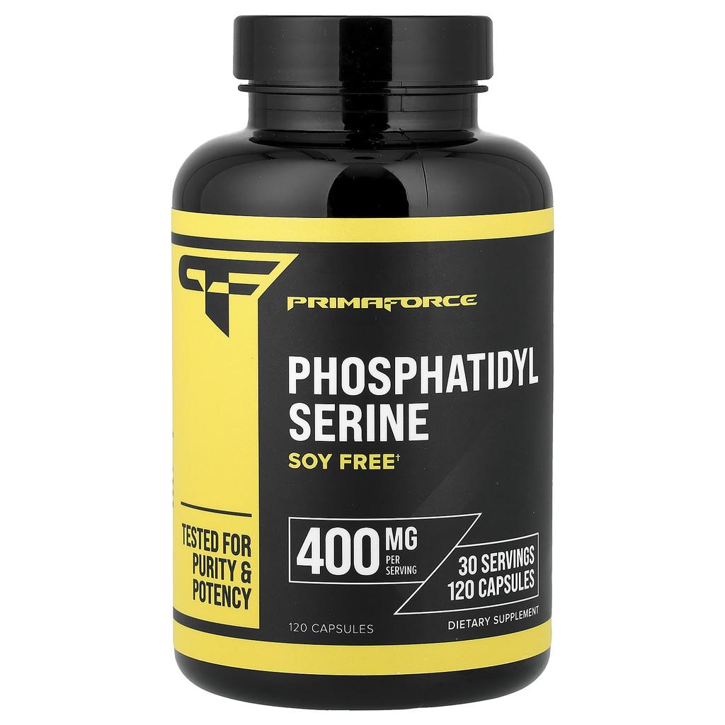 Primaforce Phosphatidyl Serine, Soy-Free, 120 Capsules (100mg Per Capsule)