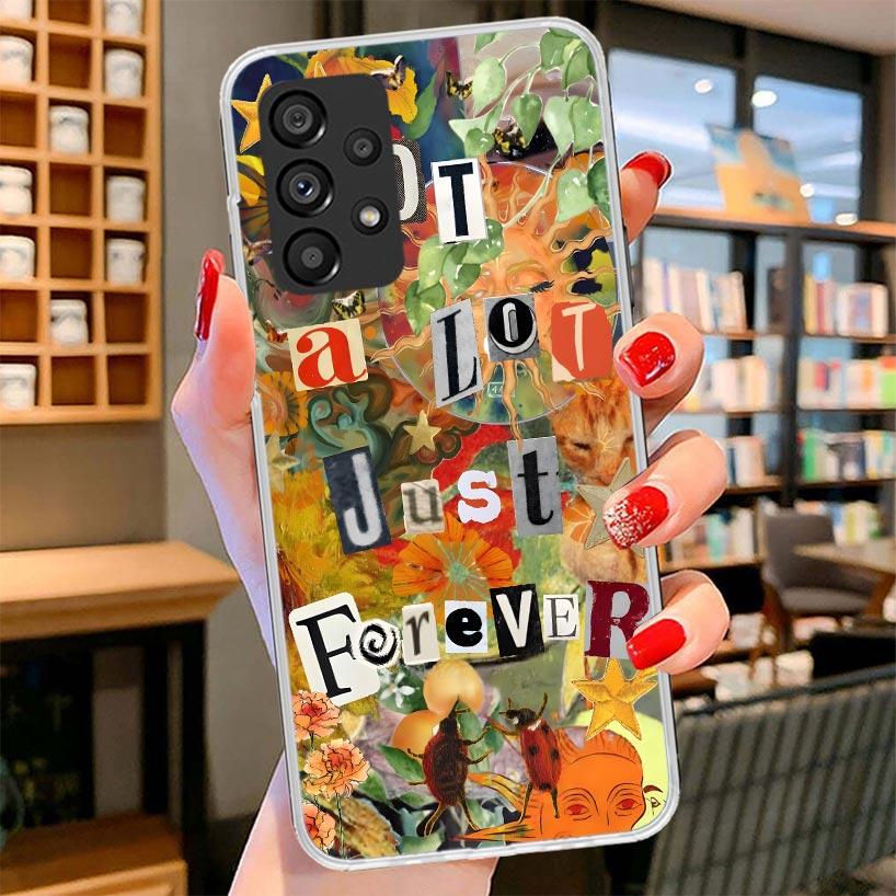 Adrianne Lenker Songs Album Art Phone Case For Samsung Galaxy A12 A22 A32 A52 A72 A02S Phone Case Note 20 Ultra 10 S10 Plus A51