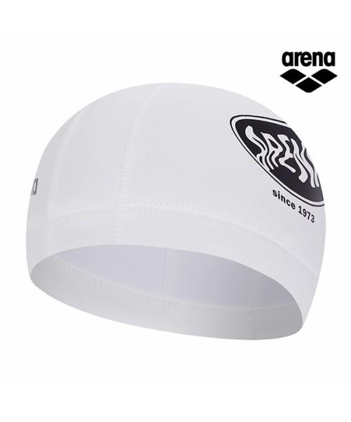 Alena Retro Palette Silicone Coated Swim Cap A6Ac1Al08Wht