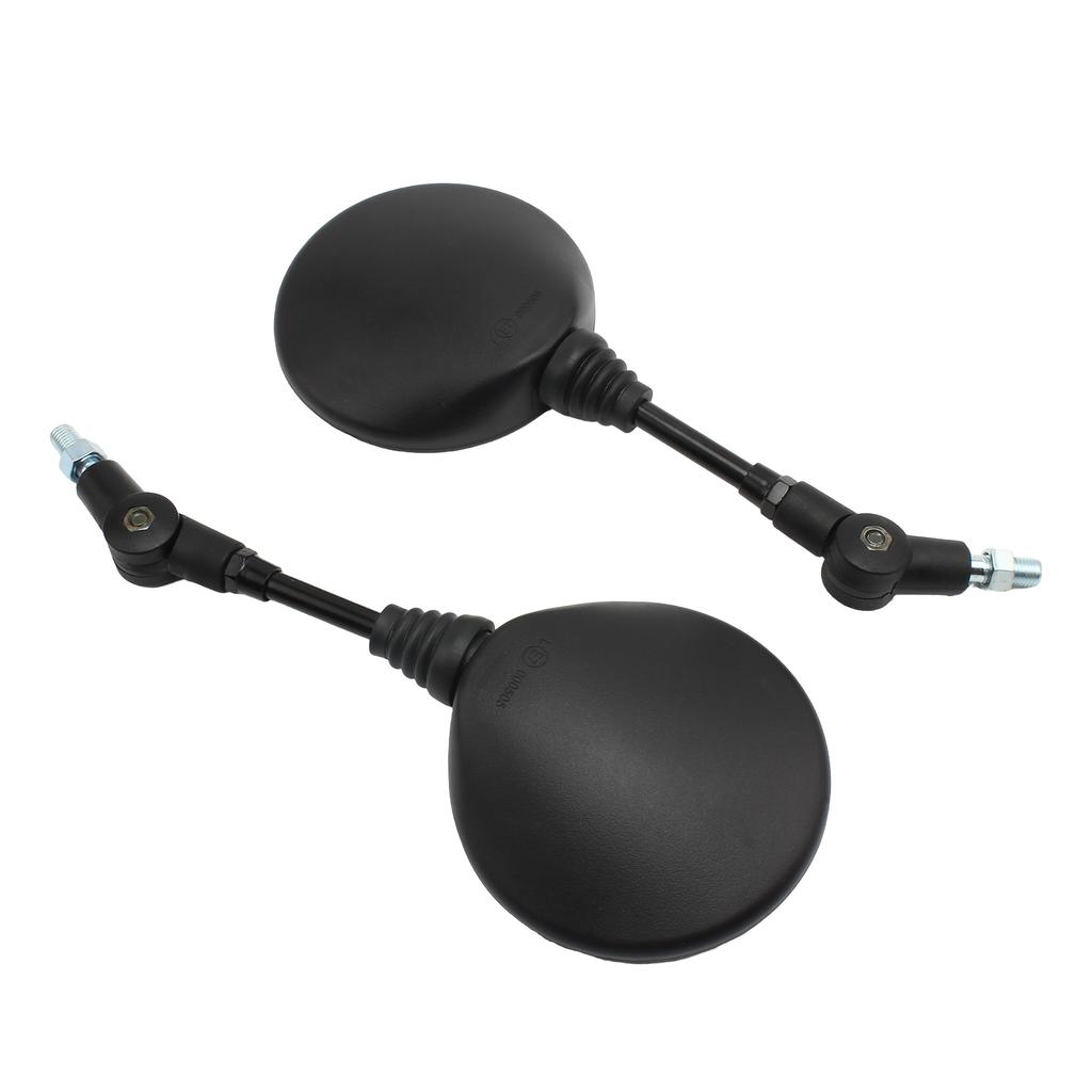 Motorcycle Foldable Round Rear Side Mirror 10MM For ATV KTM Yamaha Suzuki Harley Universal Pit Dirt Bike Motocross Accessories