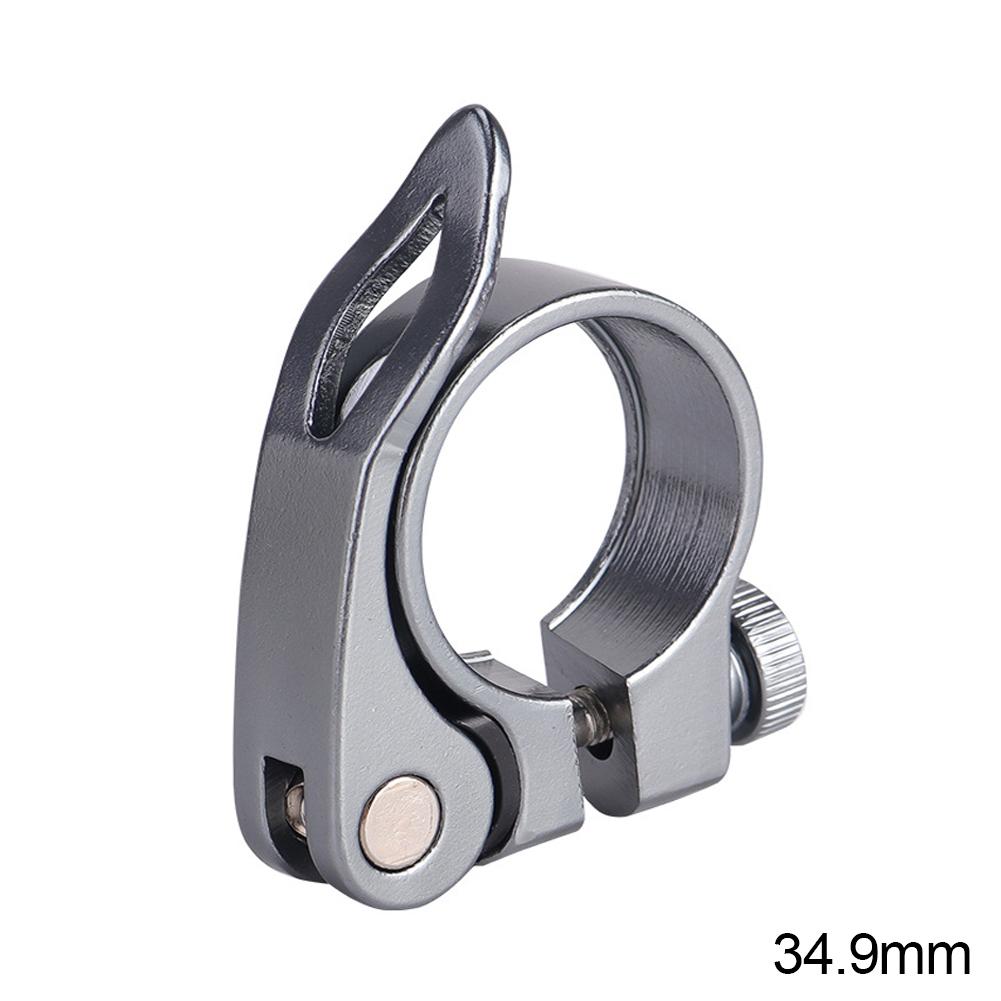 

Сверхлегкий зажим для подседельного штыря велосипеда, зажим для подседельного штыря седла из сплава с ЧПУ, титановый для подседельного штыря горного велосипеда 27,2/30,8/31,6 мм 34.9mm