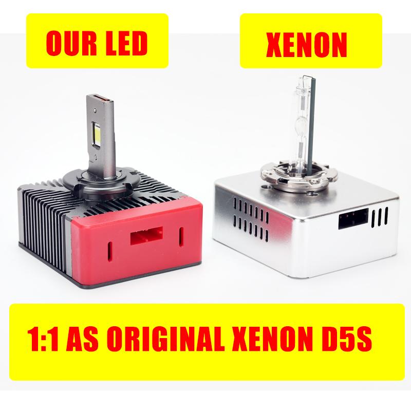 25W D5S LED Scheinwerfer 6000K Auto LED Licht