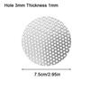 Stainless Steel Drain Filter Mesh Bathroom Sink Floor Hair Catcher Round Square 3mm 5mm 6mm 8mm 10mm Hole