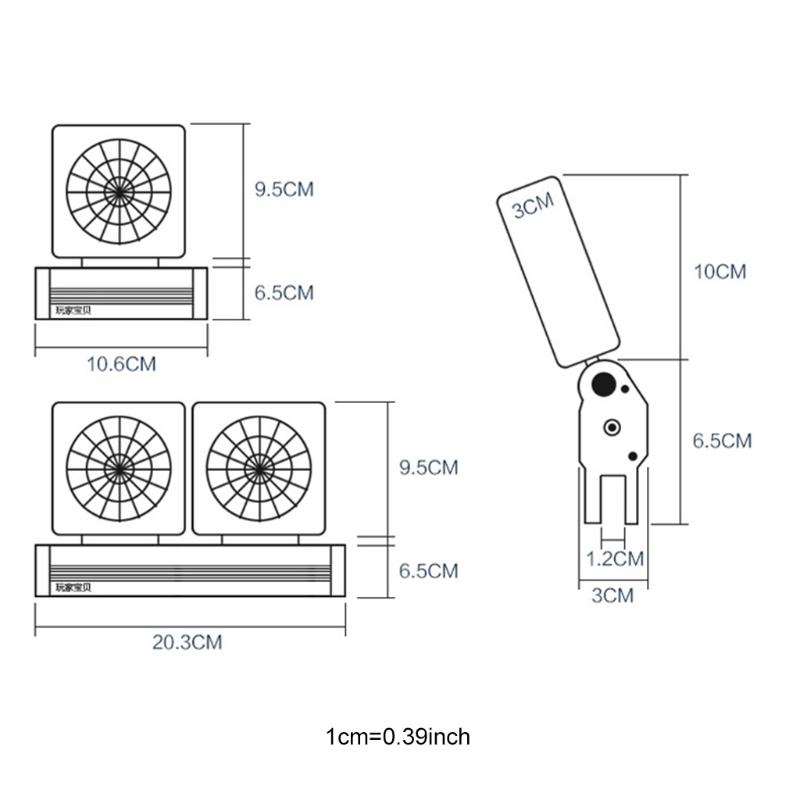Aquarium Fish for Tank Cooling Fan Low Noise Two Speed Wind Control Water Cooler for Small Large Ta Dropshipping