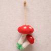 Mushroom Keychain Strap Portable Phone Accessory Teen Girl Keychain Fashionable Bag Pendant Perfect for Bags and Phones