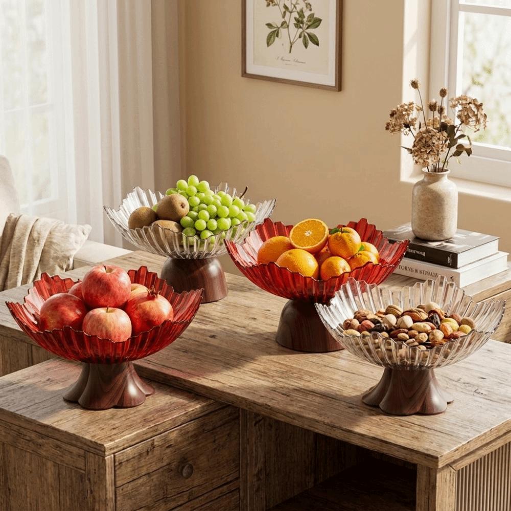 Multi-functional Storage Tray Modern Snack Storage Holder Stylish Fruit Tray Party