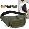 Tactical Multi function Waist Packs Fanny Bag For Men Nylon Shoulder Hiking Mobile Phone Bag Sports Roomy Casual Men Waist Bags