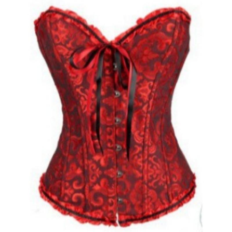Palace Shapewear Strapless Waist Slimming Sexy Jacquard Corset Dress Wear Tight Fishbone Bra