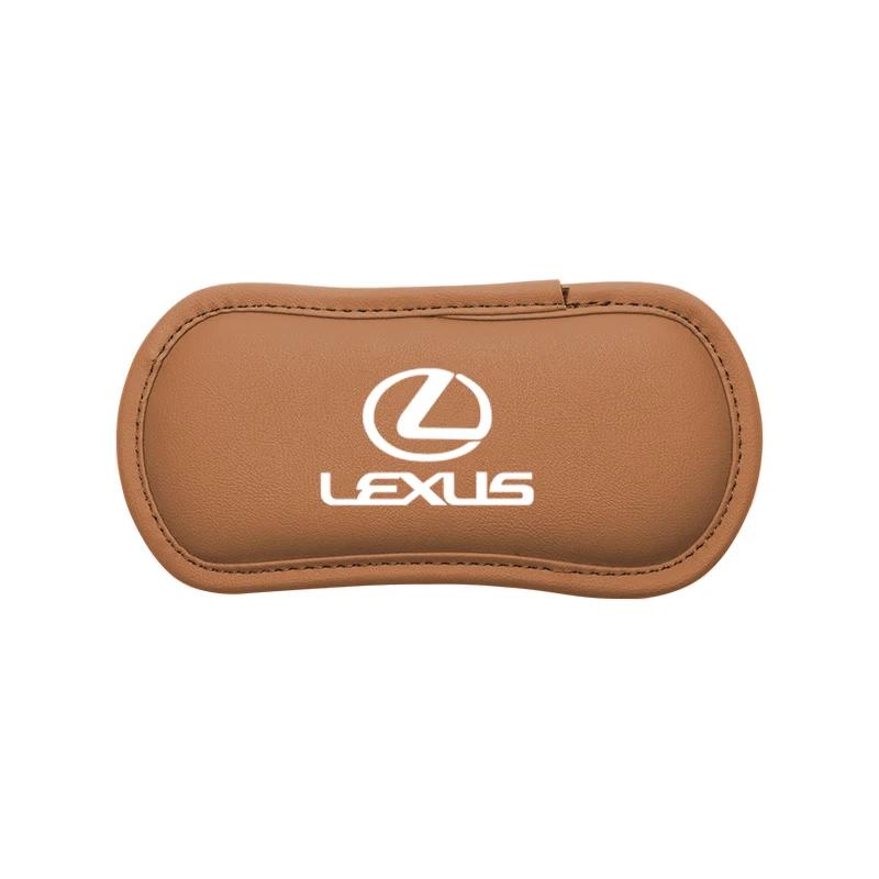 Leather Car Pillow Cushion Elastic Knee Pad Leg Pad Armrest Pad Car Accessories For Lexus GS300 NX300 Ct200h ES350 ES300h IS300h