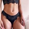 Slip seducenti europei e americani in pizzo elastico colorato Perizoma da donna in prospettiva sexy