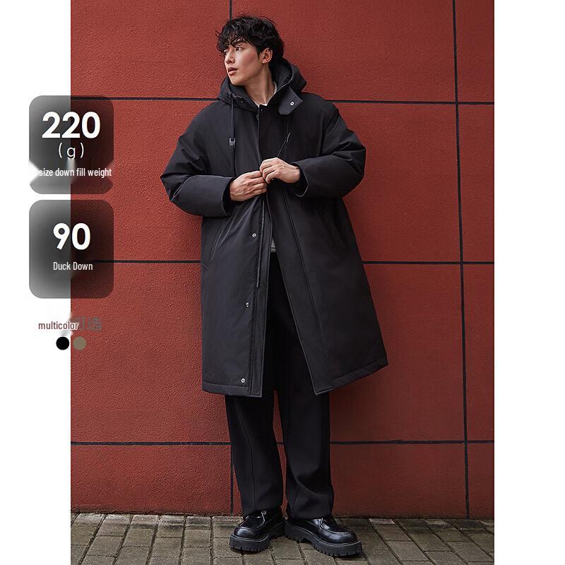GXG Men s Long Hooded Down Jacket M