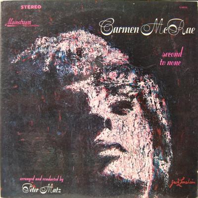 Disque Vinyle CARMEN MCRAE - Second To None KY208 Mainstream Reco 1964 US Jazz Occasion