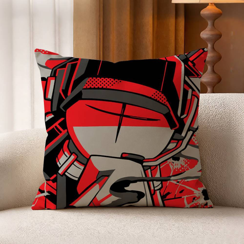 HHank SSharkrobotS MultiSize Printed Pillow Covers Home Decoration