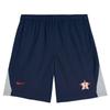 X MLB Collaboration Houston Astros Logo Color Block Breathable Sports Shorts Unisex Shorts Navy-Blue 3Z3B7SAHB-HOU