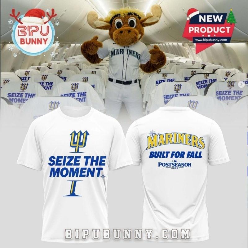 Mariners Seize The Moment T-Shirt Size S-5XL Unisex T-Shirt XL