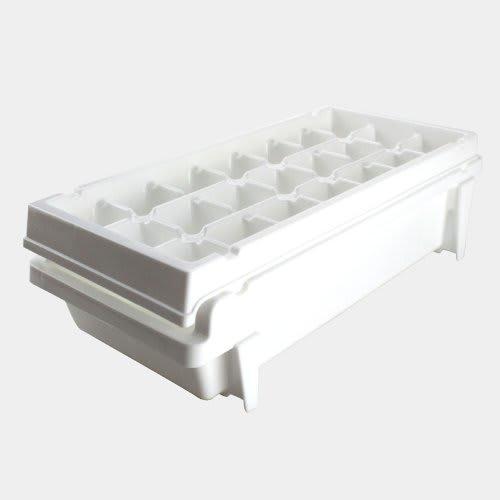 Pearl Metal Ice Tray, Medium, 21-Cup, with Box, White, Coolis, Made in Japan, H-5235