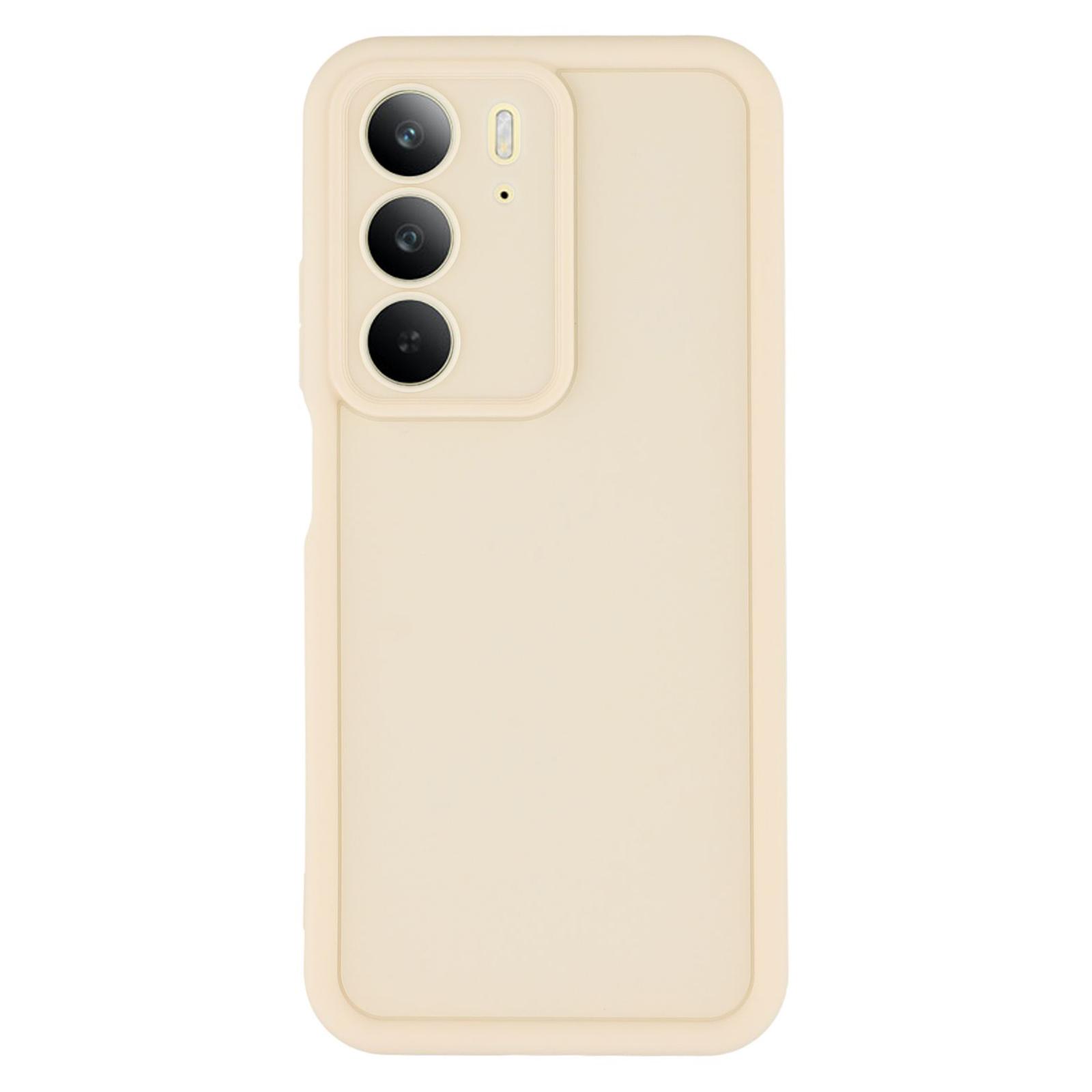 

Для Realme C75 4G Чохол Рифлений Дизайн TPU Протиковзкий Чохол для Телефону Beige