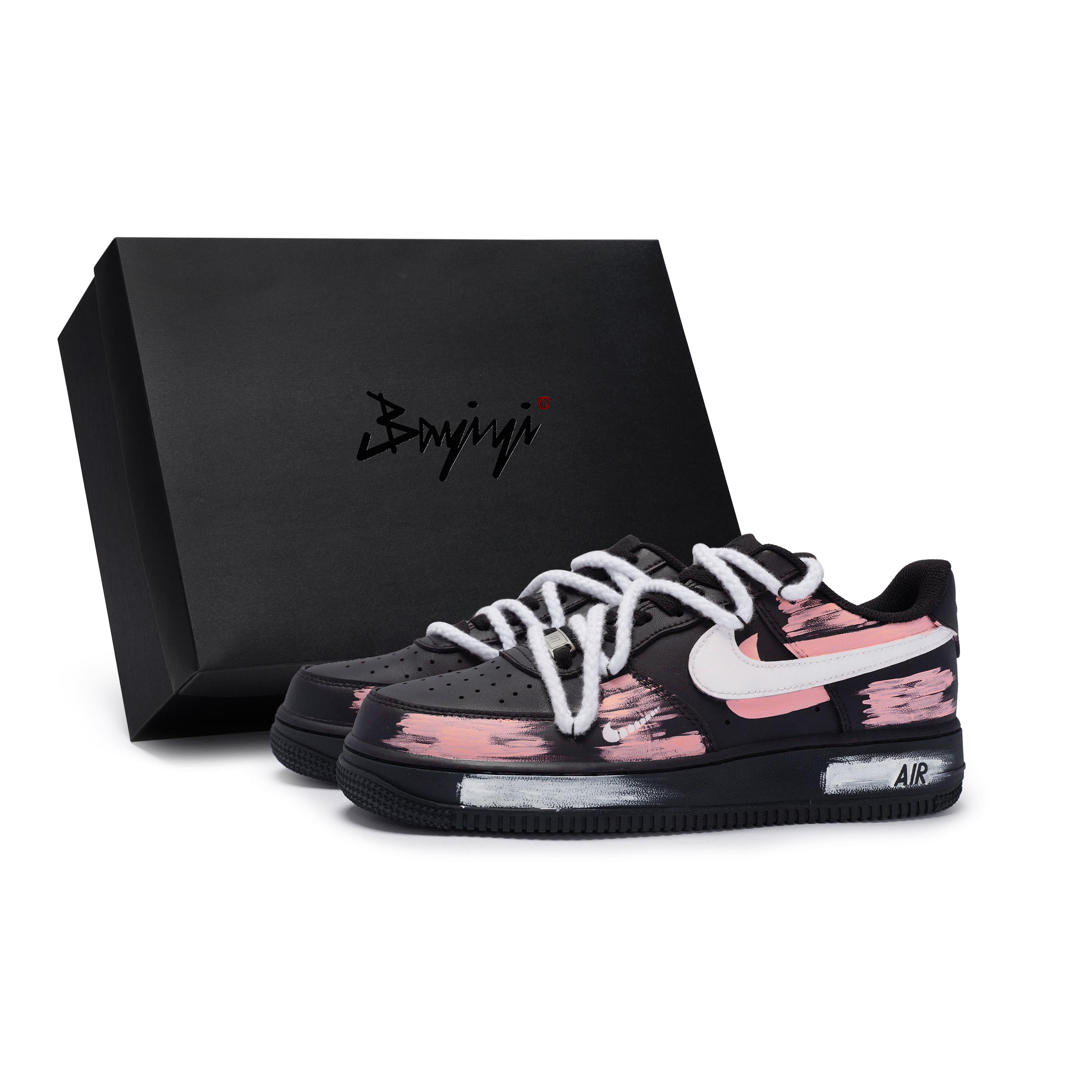 

Nike Air Force 1 Skateboard Shoes Unisex Low top Orange Pink CW2288-001(Team80-S-BOX) 45