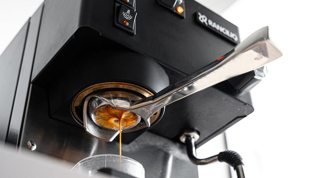 CafeSing COD Espresso Portafilter, All Stainless Steel, 180° Horizontal Position, Bottomless, Fits 58mm Basket