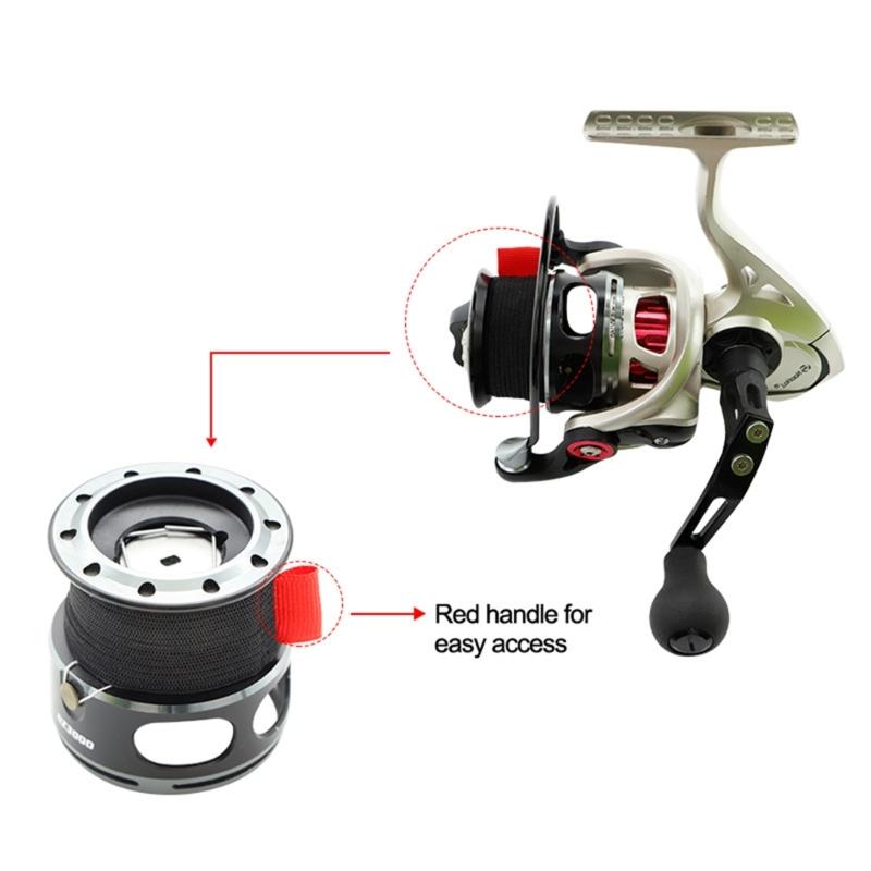 4x Fishing Reel Spool Belt Reel Protections Nylon Band Fishing Tackle Accessory