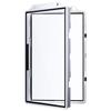Sanseking 55PT BGS Standard Magnetic Card Cartridge Receiver with Matte Metal Frame and UV Shield for Ball Cards (Silver)