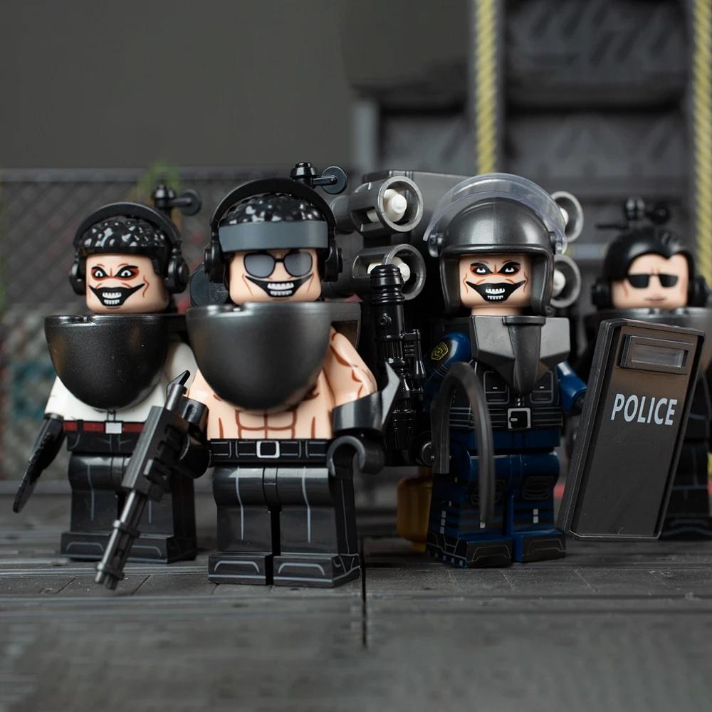 Игрушки Конструктор Туалетный Человек