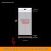 Self-Adhesive Transparent Jewelry Earring Bags with Header and Hanging Hole