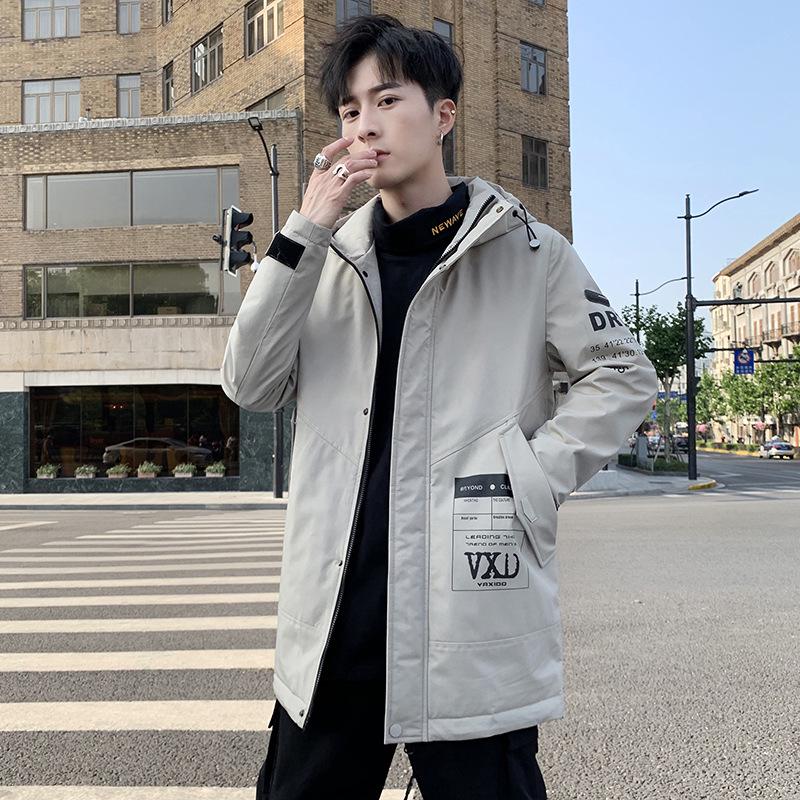ジャケット・アウター Hooded Over COAT Buy Spring and Autumn Men's Windbreaker Jacket Casual