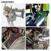 Motorradvergaser Anreicherer Choke Einstellknopf Zubehör Schwarz Chrom Für Harley mit S& S Super E G B Vergasern