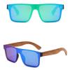 New Men'S Outdoor Sports Polarized Sunglasses Men Driving Sunshade Eyeglasses Trendy Bamboo And Wood Spring Feet Eyewear Uv400